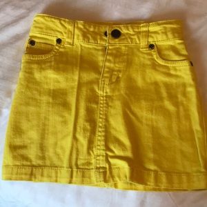 Carter’s Yellow Skirt Size 6 Girls
